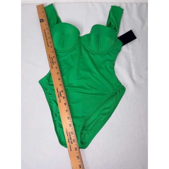 Kate Spade New York Green Underwire One Piece Swimsuit Women Small New - Picture 6 of 9